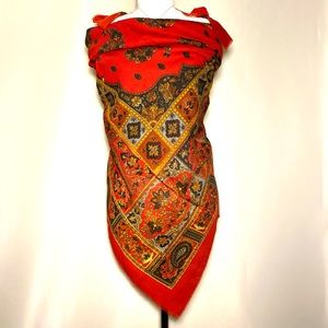 Shawl Multicolor  AS made in Turkey